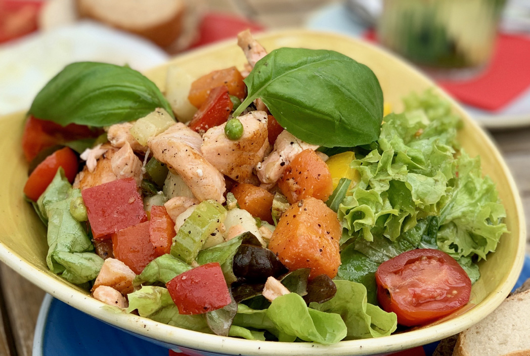 Salad in a bowl