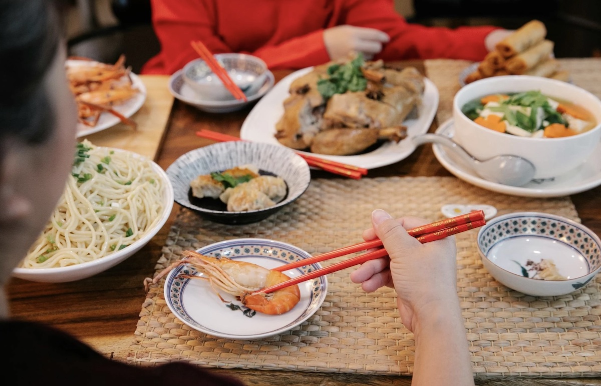 Chinese cultural meal. Image: Pexels - Angela Roma