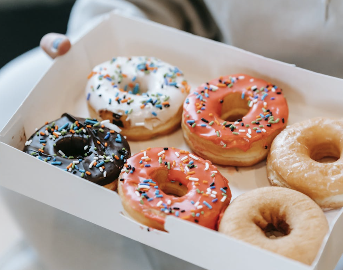 Box of donuts 