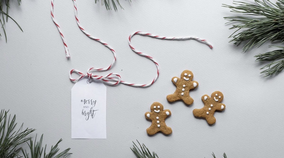 Gingerbread cookies on table. Image: Pexels - Monstera Production