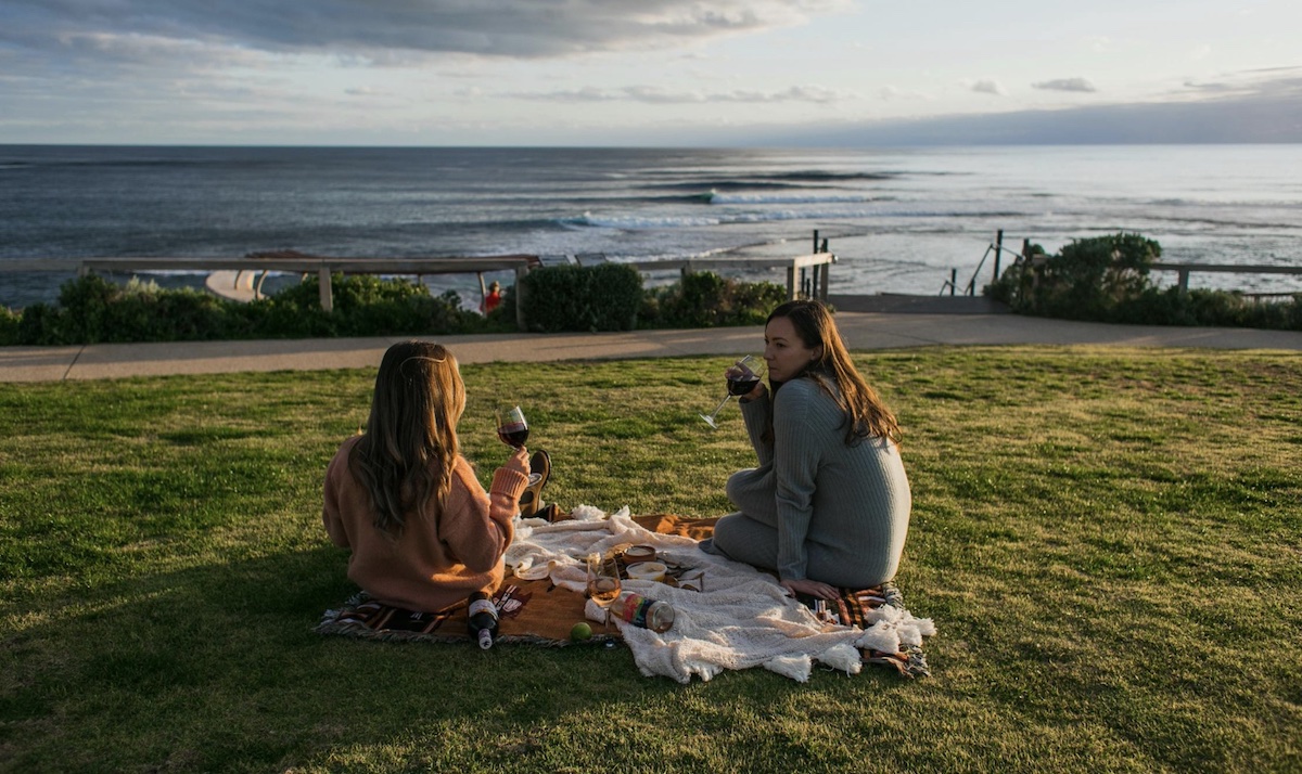 Having a picnic outside. Image: Pexels - Rachel Claire
