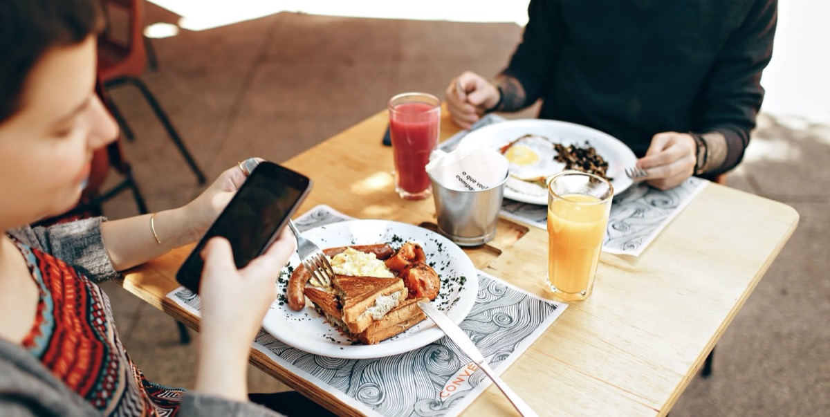 Friends eating together Image: Pexels - Helena Lopes