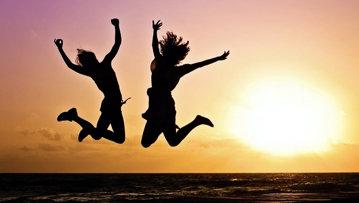 Jumping for joy Image: Pexels - Jill Wellington
