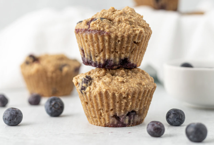 Healthy blueberry muffins -  Unsplash - Sarah Gualtieri