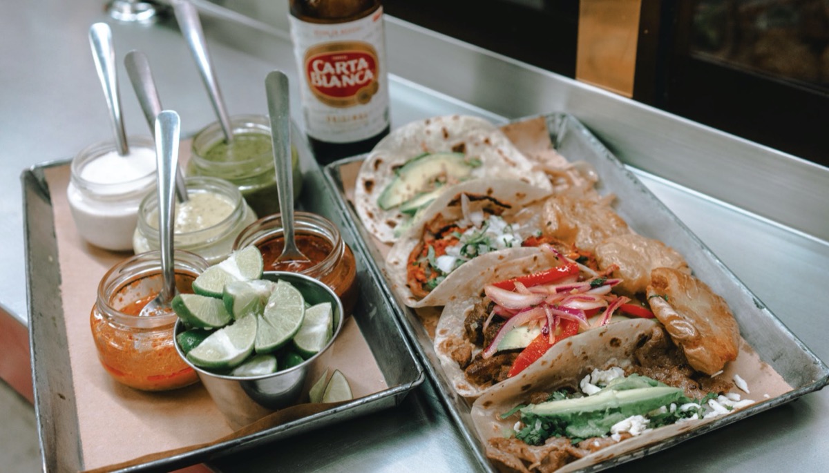 Tacos on a tray Image: Pexels - Hana Brannigan